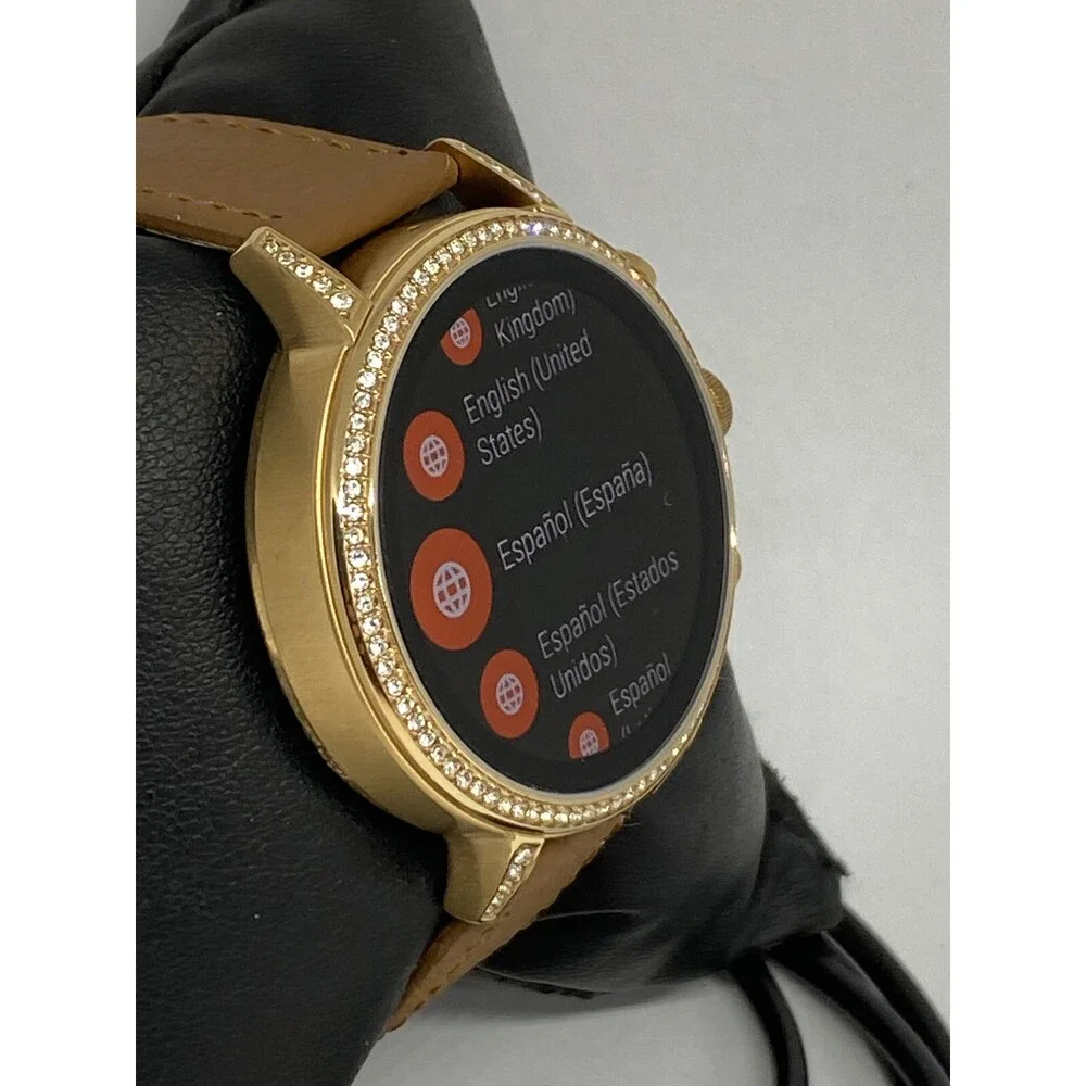 Fossil Gen 4 Authentic Digital Dial Smart Watch Custom Band FTW6011 CO255